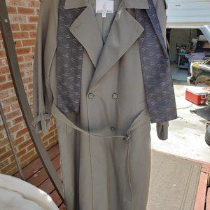 Faux fur coat, jackets and London Fog trench coat